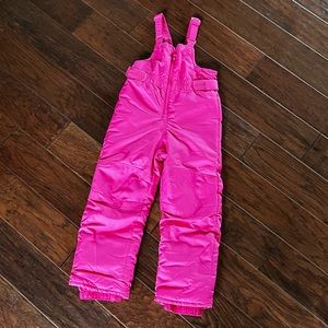 Cat & Jack Pink Snow Bibs